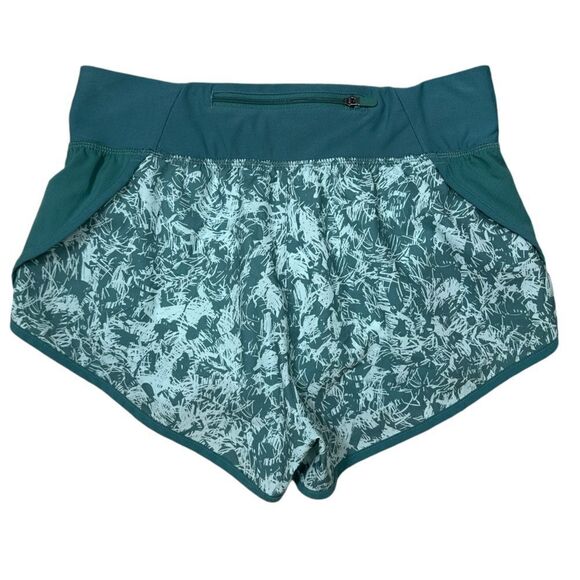 Under Armour Women’s Teal Green Athletic Running Shorts - Picture 2 of 6